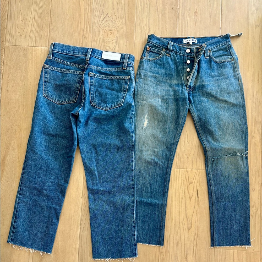Bundle of Redone Jeans
